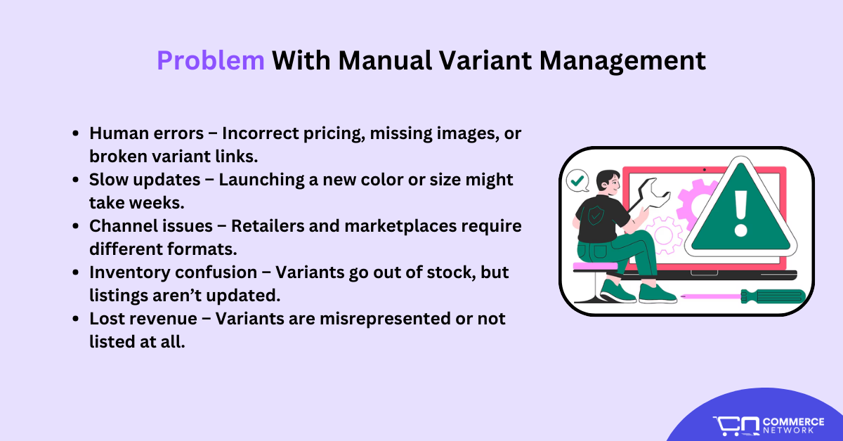 Problem With Manual Variant Management